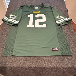 NFL Teams Aaron Rodgers Green Bay Packers Jersey Size 2XL NWT D24